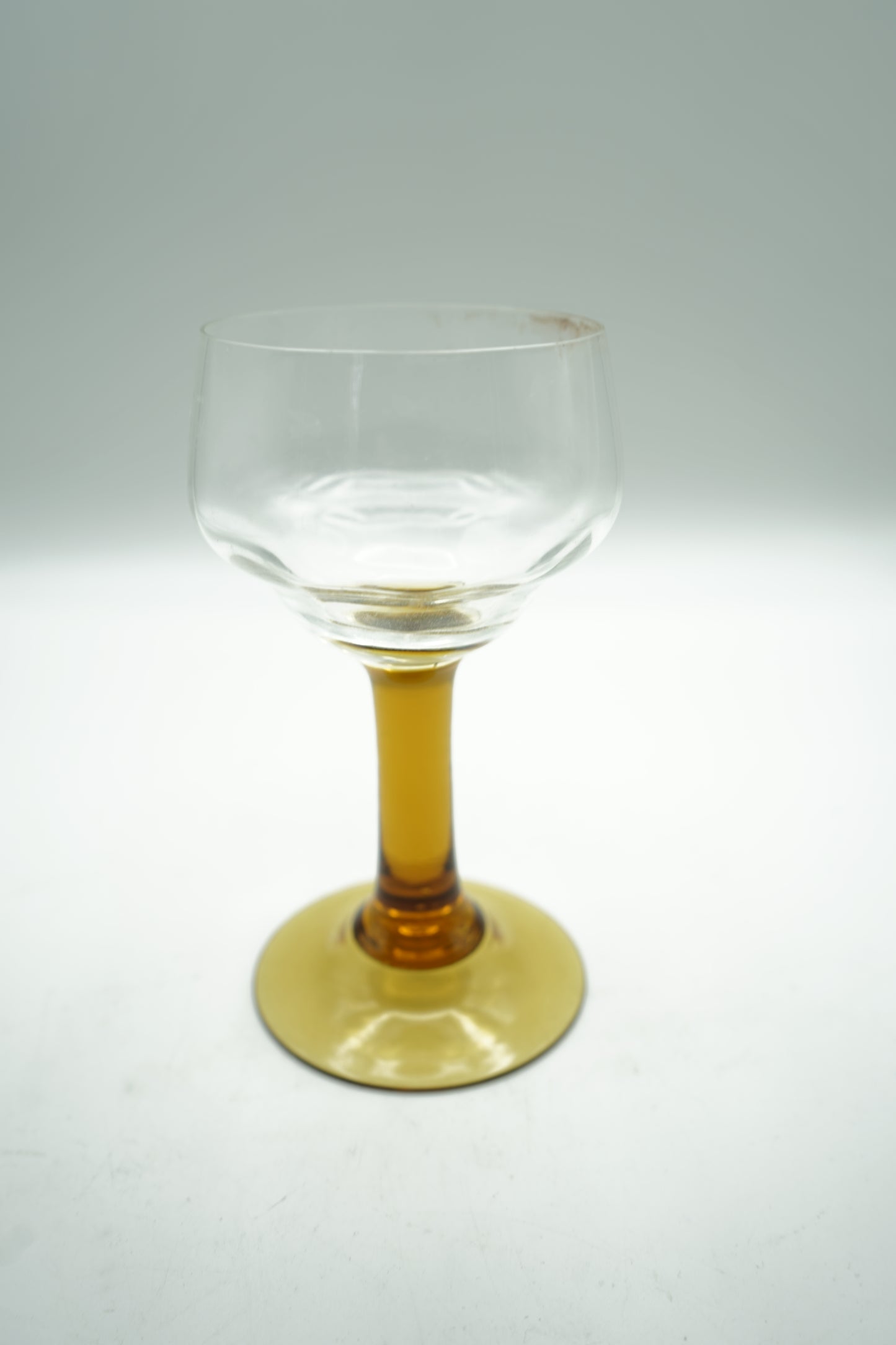 German Roemer Hock Wine Glasses, Bee Hive Stem Set of 6